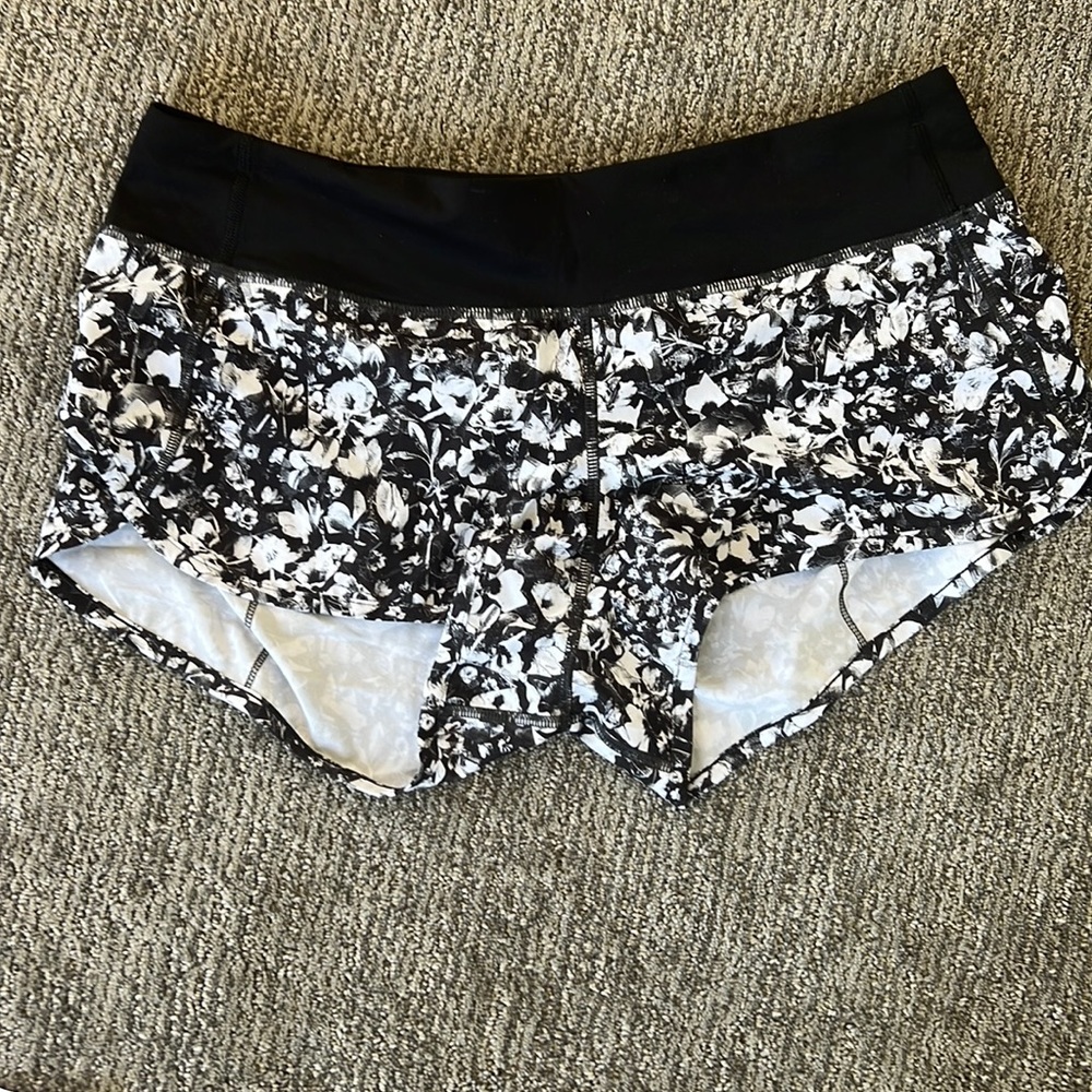Lululemon speed up shorts size 8